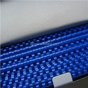 12 mm (1/2") 21 halqali Plastik spiral bog'lovchi taroq